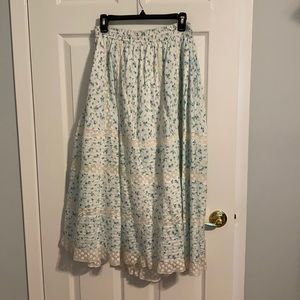 Love shack fancy prairie skirt Size Large